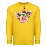 Lemon pig christmas Premium Sweatshirt - RanaPortraitStore