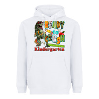 White ready to crush kindergarten Heavyweight Hoodie - texasbilliewilder