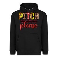 Black pitch please Heavyweight Hoodie - Zillion Design Studio