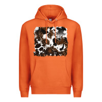 Carrot leopard cowhide background Premium Hoodie - RanaPortraitStore