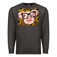 Smoke sunflowers pig Premium Sweatshirt - RanaPortraitStore