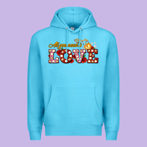 All You Need Is Love Premium Hoodie Designed By Adodesignshop