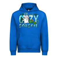 Cobalt cozy season winter christmas Urban Hoodie - NancyCooperArtShop