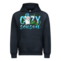 Navy cozy season winter christmas Urban Hoodie - NancyCooperArtShop
