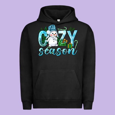 Cozy Season Winter Christmas Urban Hoodie Designed By Nancycooperartshop