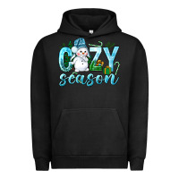 Pigment Black cozy season winter christmas Urban Hoodie - NancyCooperArtShop