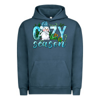 Pigment Midnight Navy cozy season winter christmas Urban Hoodie - NancyCooperArtShop