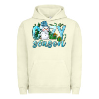 Pigment Pistachio cozy season winter christmas Urban Hoodie - NancyCooperArtShop