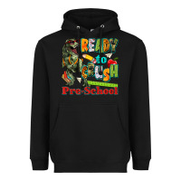 Black ready to crush pre school Heavyweight Hoodie - texasbilliewilder