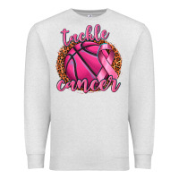 Oatmeal Heather tackle cancer basketball Premium Sweatshirt - texasbilliewilder