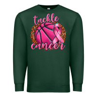 Sports Green tackle cancer basketball Premium Sweatshirt - texasbilliewilder