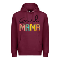 Burgundy Girl mama Premium Hoodie - JahusDesignShop