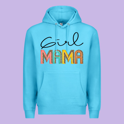 Girl Mama Premium Hoodie Designed By Jahusdesignshop