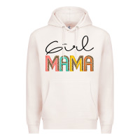 Pale Pink Girl mama Premium Hoodie - JahusDesignShop