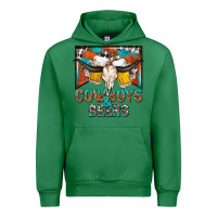 Emerald cowboys and beers Urban Hoodie - NancyCooperArtShop