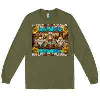 Army Green western gnome tumbler Long Sleeve Tee - BarkalooDesign