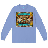 Colony Blue western gnome tumbler Long Sleeve Tee - BarkalooDesign
