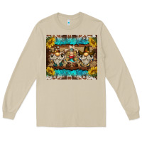 Mushroom western gnome tumbler Long Sleeve Tee - BarkalooDesign