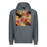 Rock trencher chain seamless pattern Premium Hoodie - BundleAndBundleShop