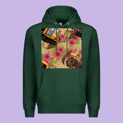 Trencher Chain Seamless Pattern Premium Hoodie Designed By Bundleandbundleshop