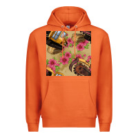 Carrot trencher chain seamless pattern Premium Hoodie - BundleAndBundleShop