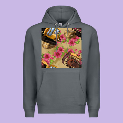 Trencher Chain Seamless Pattern Premium Hoodie Designed By Bundleandbundleshop