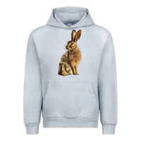 Heather Grey Hares Urban Hoodie - LillyAllenDesigns