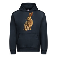 Navy Hares Urban Hoodie - LillyAllenDesigns