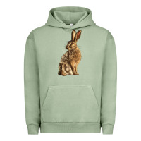 Pigment Oil Green Hares Urban Hoodie - LillyAllenDesigns