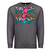 Charcoal Heather dog mama Premium Sweatshirt - Zillion Design Studio