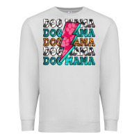 Dove Grey dog mama Premium Sweatshirt - Zillion Design Studio