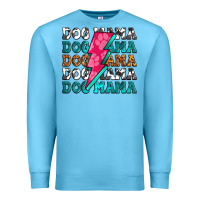 Ocean Blue dog mama Premium Sweatshirt - Zillion Design Studio