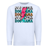 White dog mama Premium Sweatshirt - Zillion Design Studio