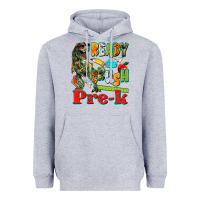 Heather Grey ready to crush pre k Heavyweight Hoodie - texasbilliewilder