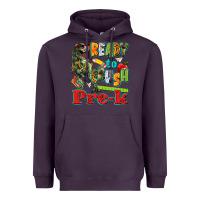 Plum ready to crush pre k Heavyweight Hoodie - texasbilliewilder