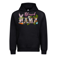 Black blessed mama easter Urban Hoodie - BarkalooDesign