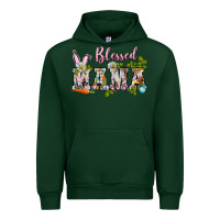 Foreset Green blessed mama easter Urban Hoodie - BarkalooDesign