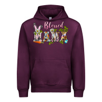 Mauve Wine blessed mama easter Urban Hoodie - BarkalooDesign