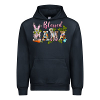 Navy blessed mama easter Urban Hoodie - BarkalooDesign