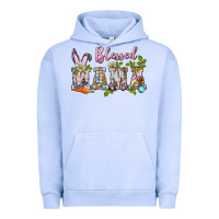 Pigment Grape Ice blessed mama easter Urban Hoodie - BarkalooDesign