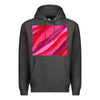Charcoal Heather valentines day glitter and watercolor Premium Hoodie - AdoDesignShop