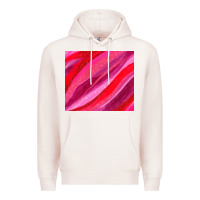 Pale Pink valentines day glitter and watercolor Premium Hoodie - AdoDesignShop