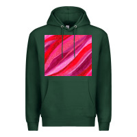 Sports Green valentines day glitter and watercolor Premium Hoodie - AdoDesignShop