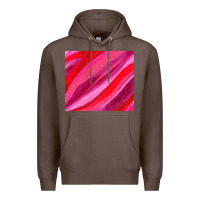 Coffee valentines day glitter and watercolor Premium Hoodie - AdoDesignShop