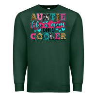 Sports Green auntie like a mom only cooler Premium Sweatshirt - Zillion Design Studio