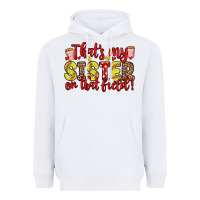 White that s my sister on that field Heavyweight Hoodie - Zillion Design Studio