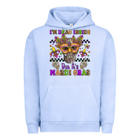 Pigment Grape Ice i'm dead inside but it's mardi gras Urban Hoodie - Jasminsmagicworld