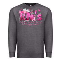 Charcoal Heather rn s make the world go around and everyone knows Premium Sweatshirt - texasbilliewilder