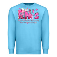 Ocean Blue rn s make the world go around and everyone knows Premium Sweatshirt - texasbilliewilder