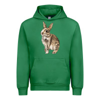Emerald Rabbit Urban Hoodie - LillyAllenDesigns